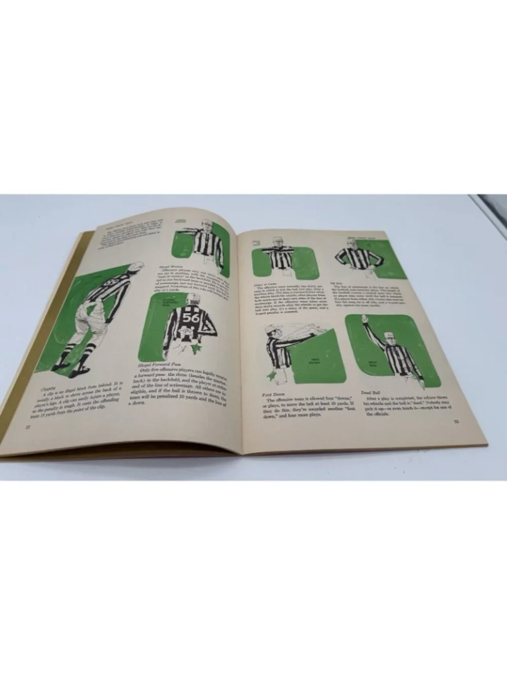 1975 Vintage A Golden Sports Book Football Book